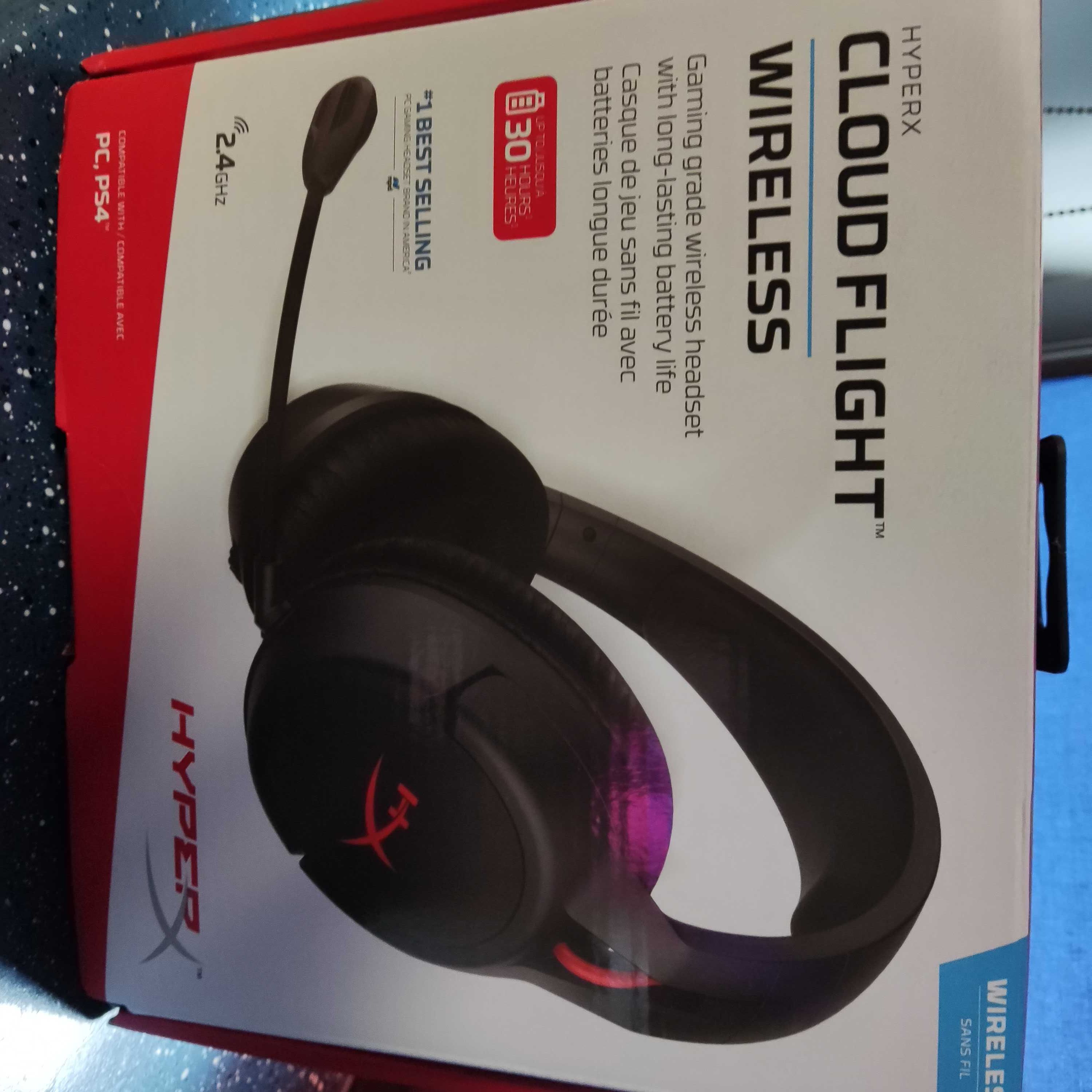 Słuchawki HyperX Cloud Flight Wireless