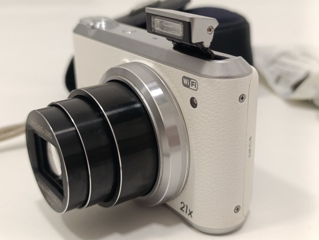 Aparat cyfrowy SAMSUNG WB350F WiFi NFC DOTYK zoom x21 manual fHD BDB