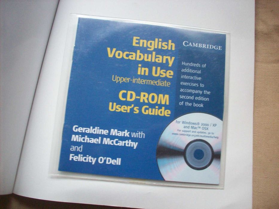 English Vocabulary in Use. Upper-Intermediate. McCarthy & O'Dell.