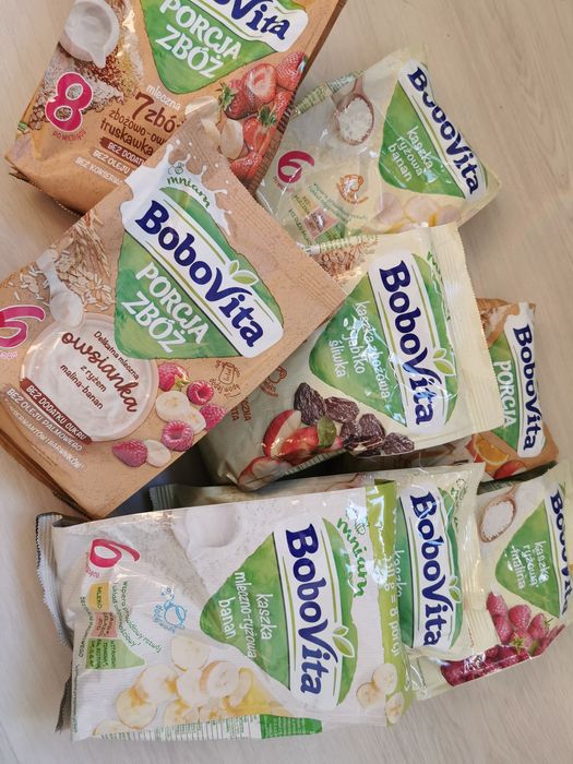 Kaszki bobovita różne smaki