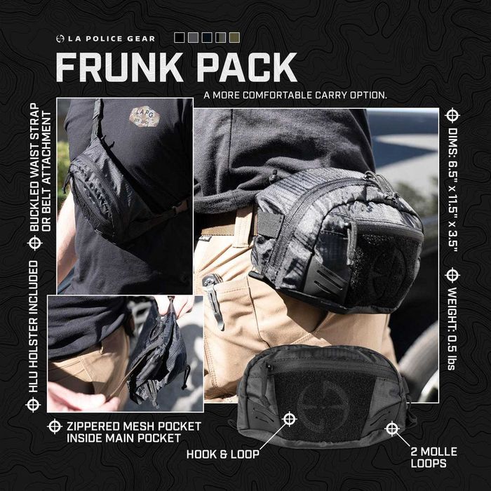 Сумка тактичного споядження зі зйомною кабурою LA Police Gear (США)