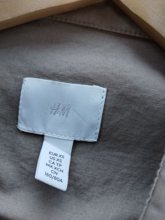 Kurtka  damska  utility beżowa h&m S/36