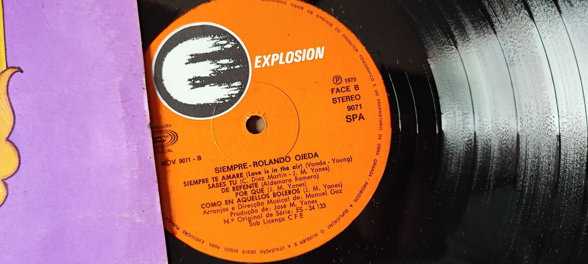Rolando Ojeda disco vinil.