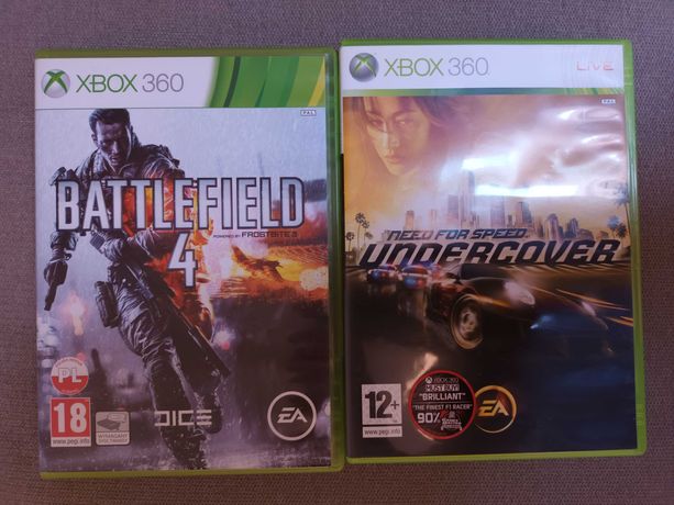 Gry XBOX360  Battlefield 4 i NFS Undercover