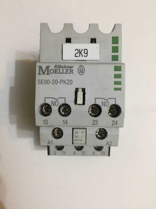 MOELLER SE00-20-PKZ0. Контактор. Катушка 24В,50/60Гц. Германия