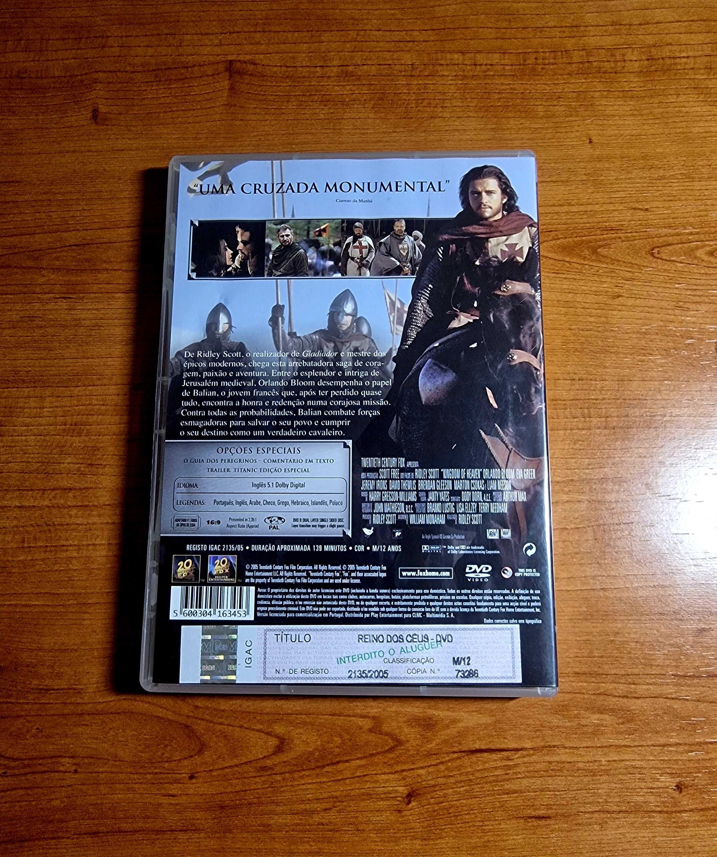 REINO DOS CÉUS (Ridley Scott) Orlando Bloom/Liam Neeson/Eva Green
