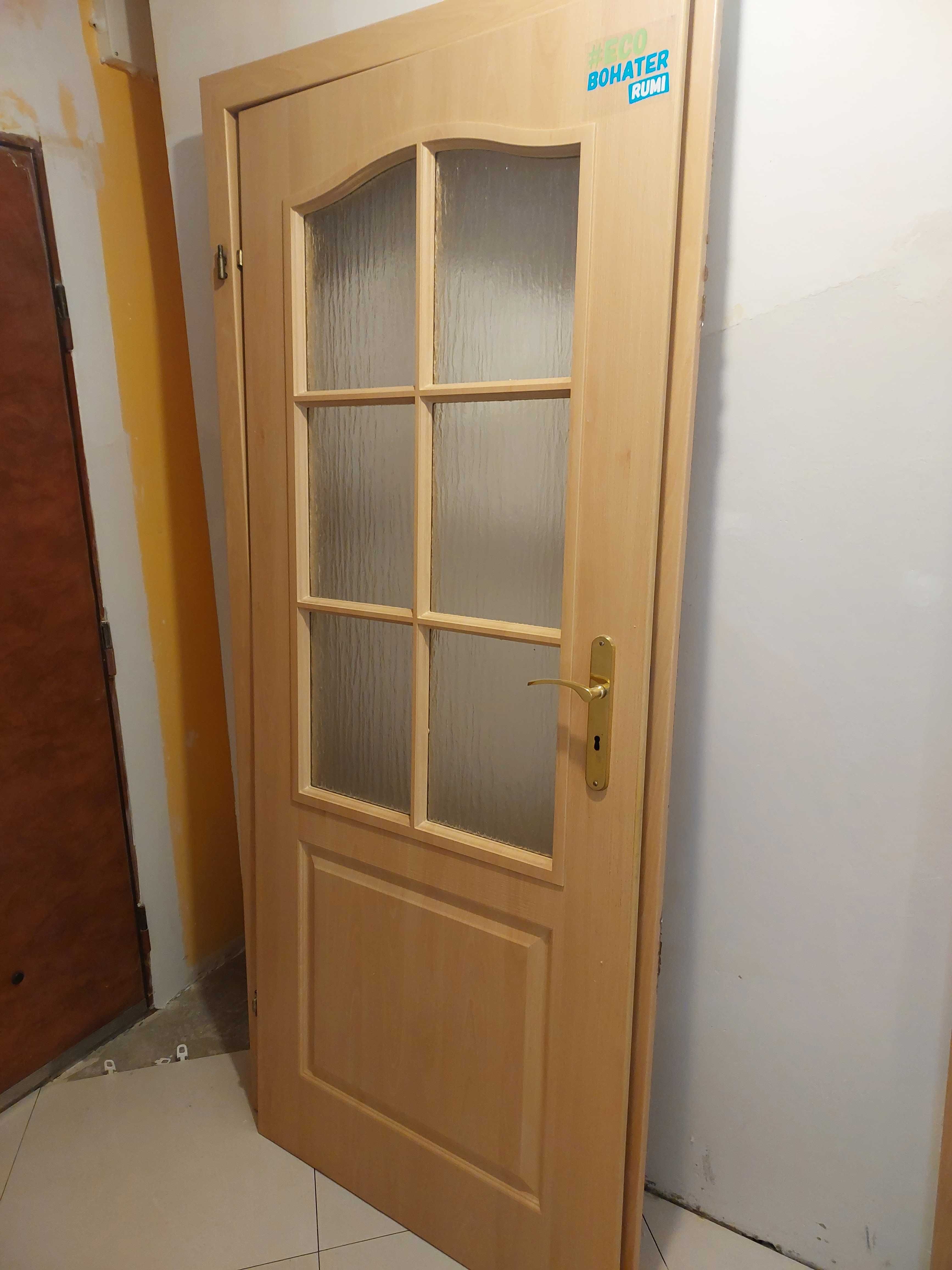 Sprzedam używane drzwi wewnętrzne Porta 80 cm