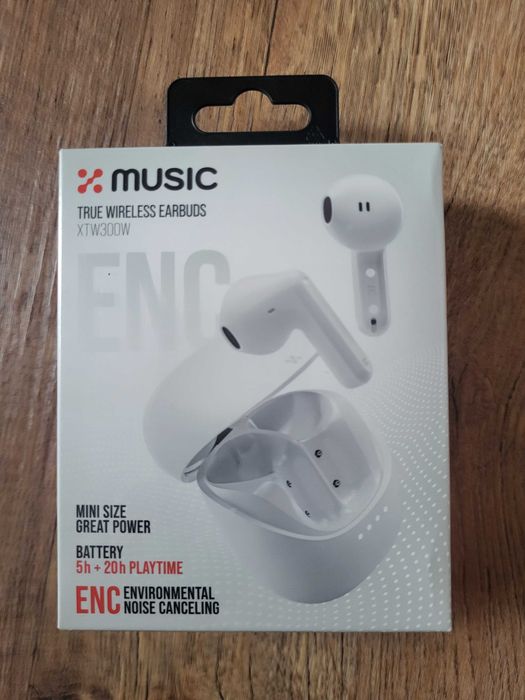 Słuchawki XMUSIC XTW300W