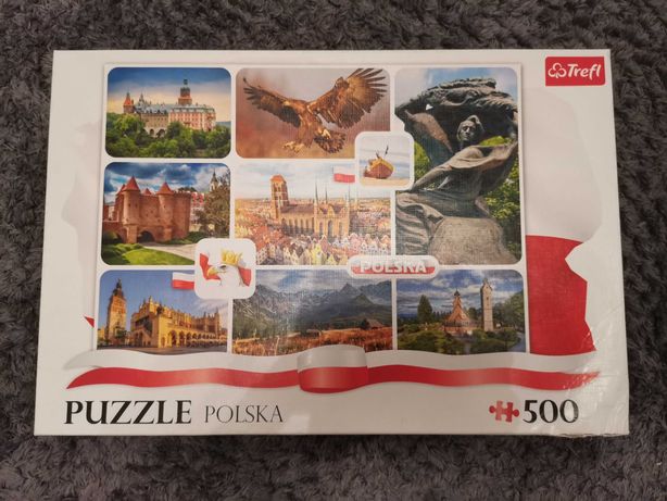 Puzzle Polska 500 el.