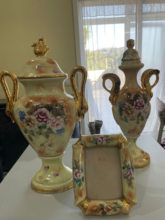 Conjuntos de vasos e moldura