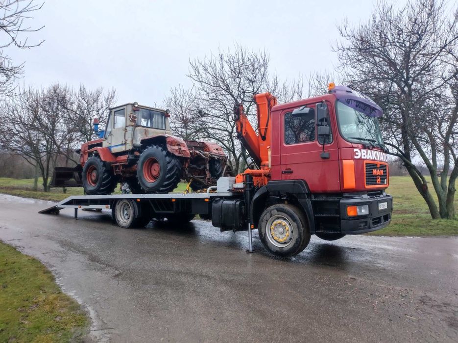 Послуги  евакуатора- маніпулятора 10т.