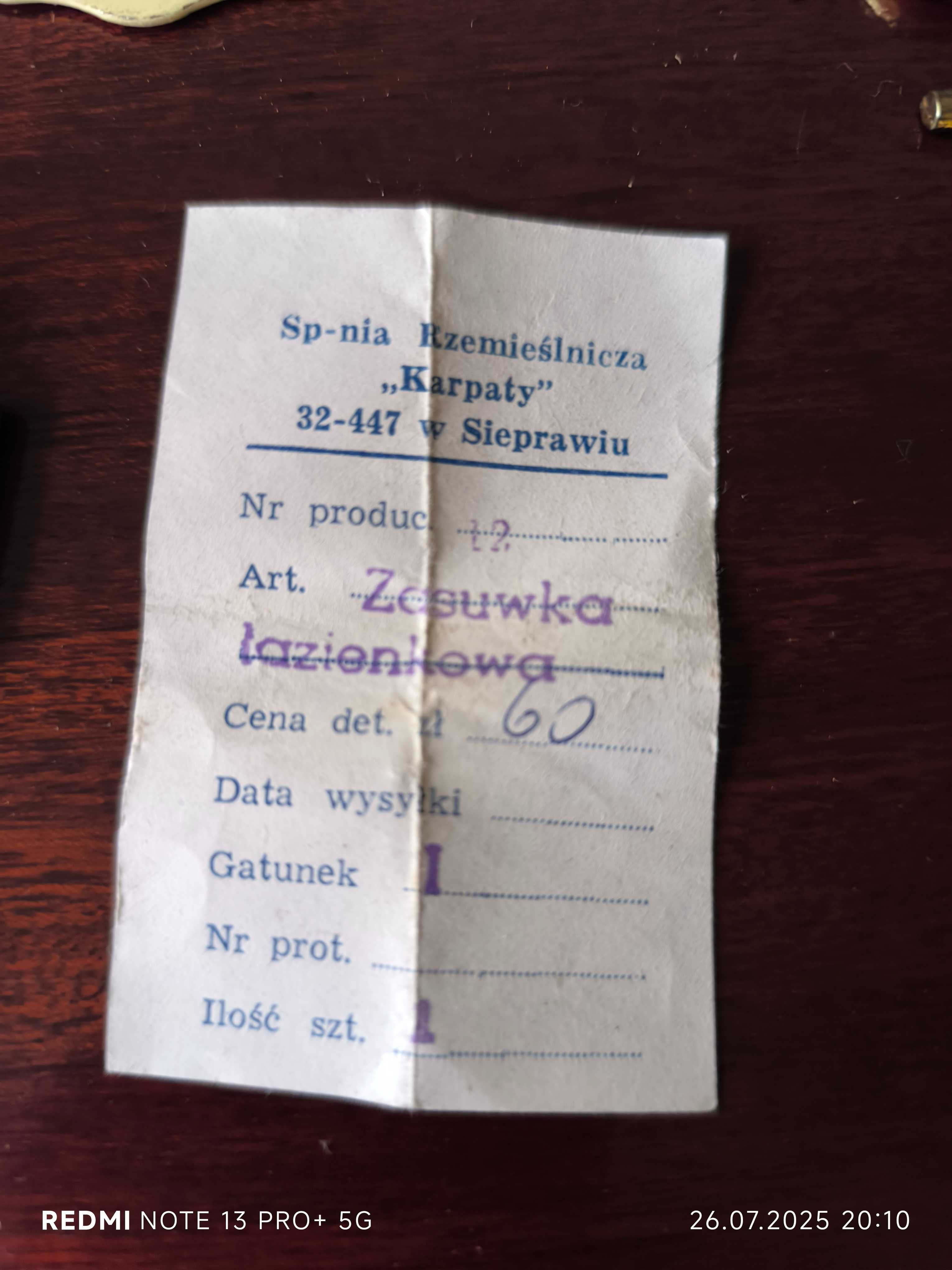 Zasuwka łazienkowa WC 7 sztuk