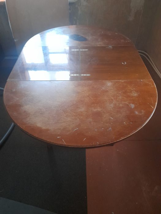 Стол обеденный деревянный раскладной старинный