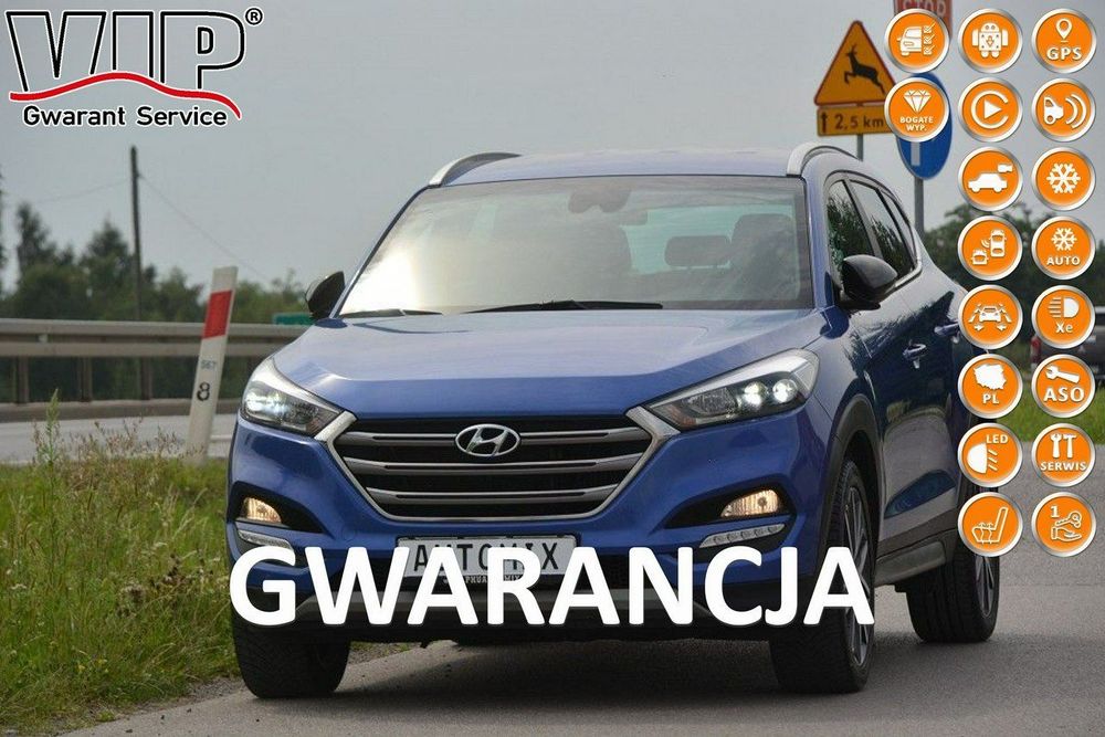 Hyundai Tucson 1.6Turbo TGDI nawi full led kamera Android Auto gwarancja przebiegu GO