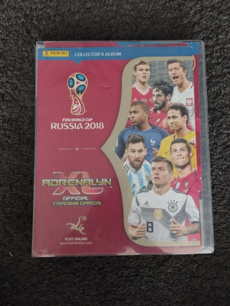 Album z kartami Adrenalyn XL FIFA World Cup Russia 2018