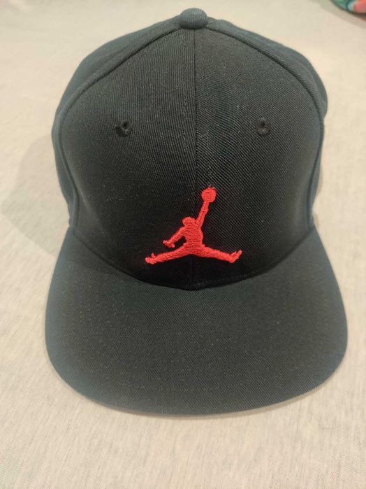 Nike Air Jordan czapka z daszkiem wyszywane logo oryginalna czarna