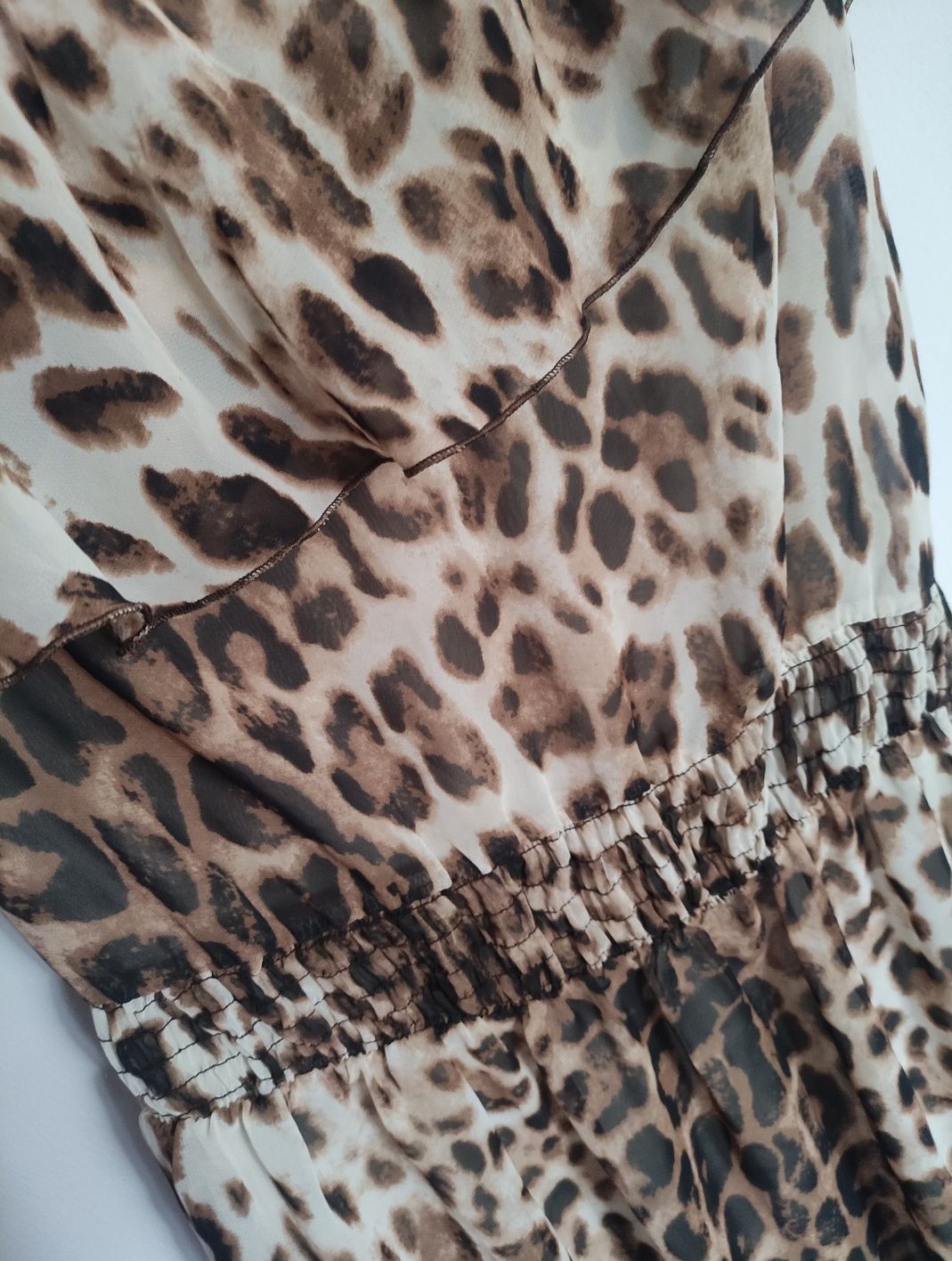 Vestido leopardo