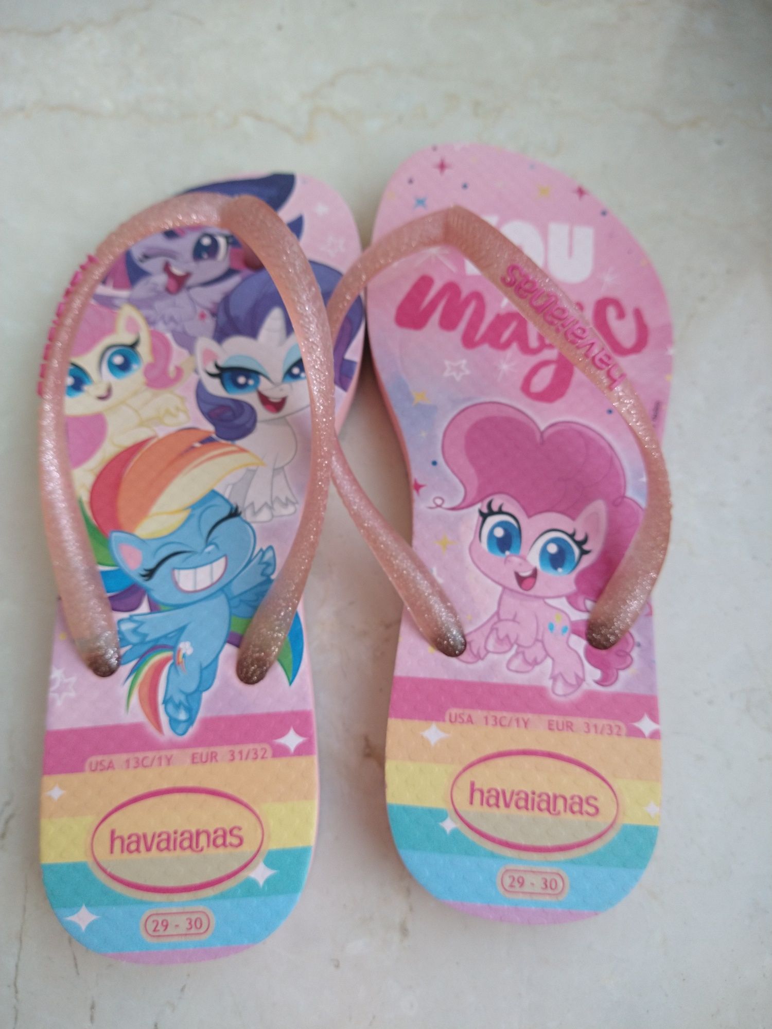 Вьєтнамки  нові 29-30 р.для дівчинки фірми havaianas