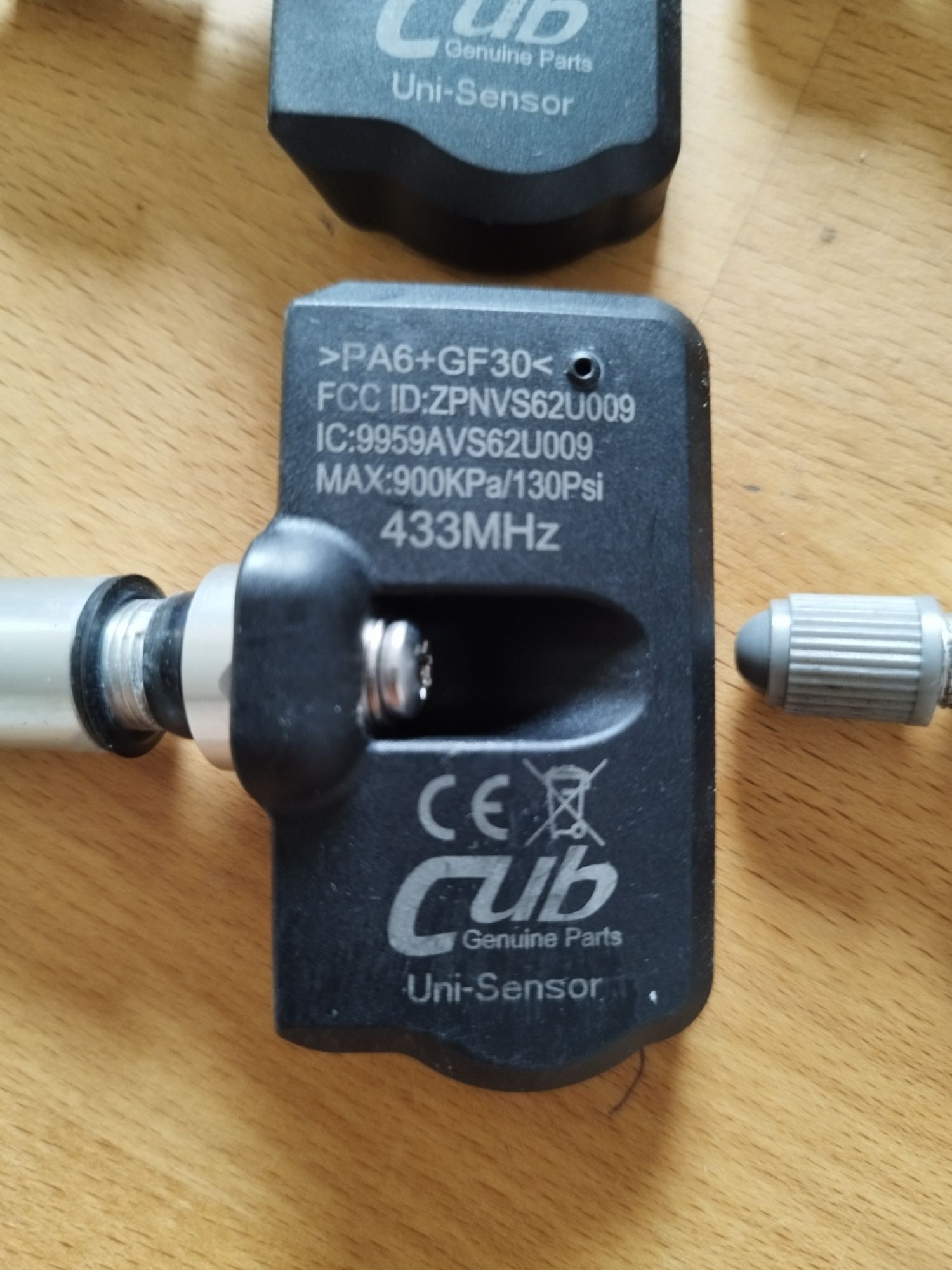 Czujnik ciśnienia opon firmy Cub 433MHz