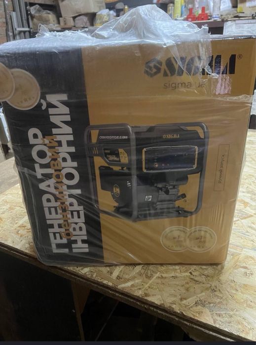 Генератор інверторний бензиновий 4.0/4.5кВт 4-х тактний Sigma