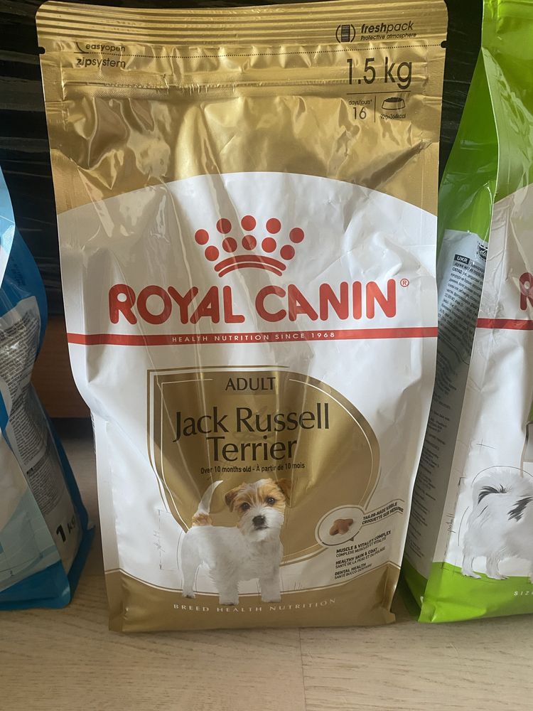 Корм для собак Royal Canin mini starter та Jack Russell Terrier Adult