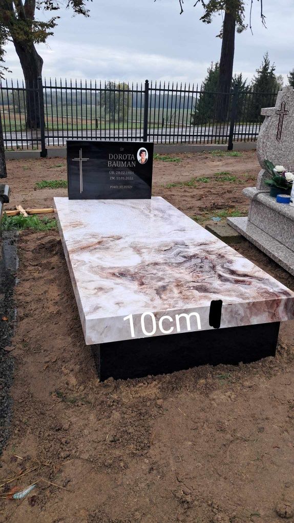 Nagrobek, Pomnik kompozyt 3100 zł z montażem Cały Kraj- Promocja