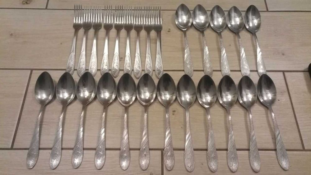 Набор вилок и ложек СССР
