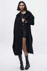 ZARA peleryna z kapturem super dodatek do wierzchniego okrycia NOWA