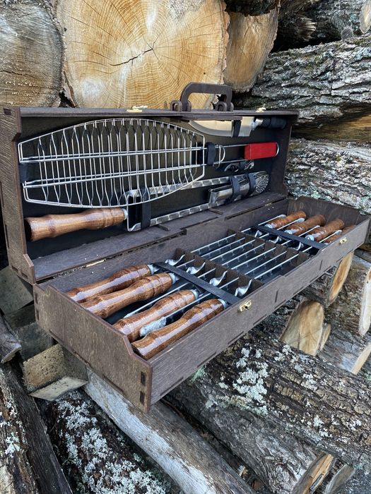 Подарунковий набір шампурів Подарунок чоловіку