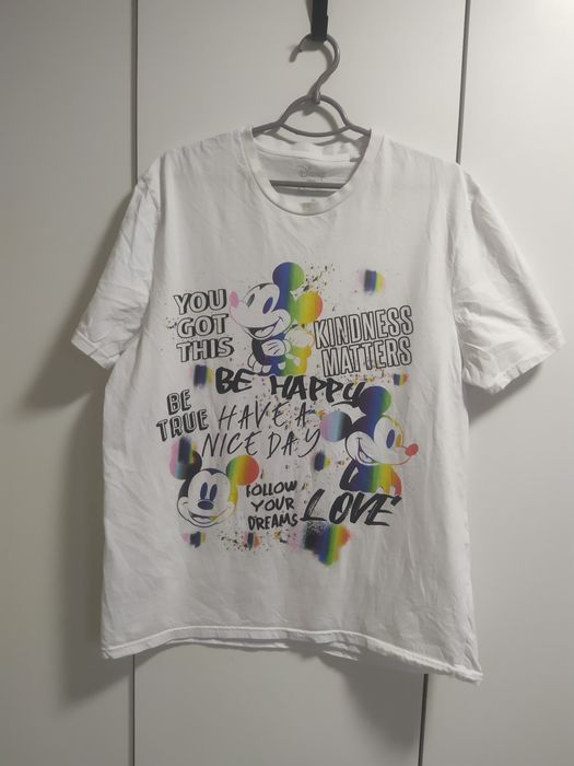 Біла футболка з Mike Mouse Disney
