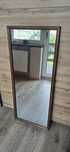 Lustro w drewnianej ramie 120x50