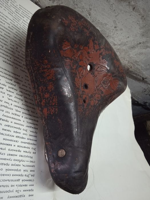 Велосипедное седло от орленка. Клеймо Газ СССР.