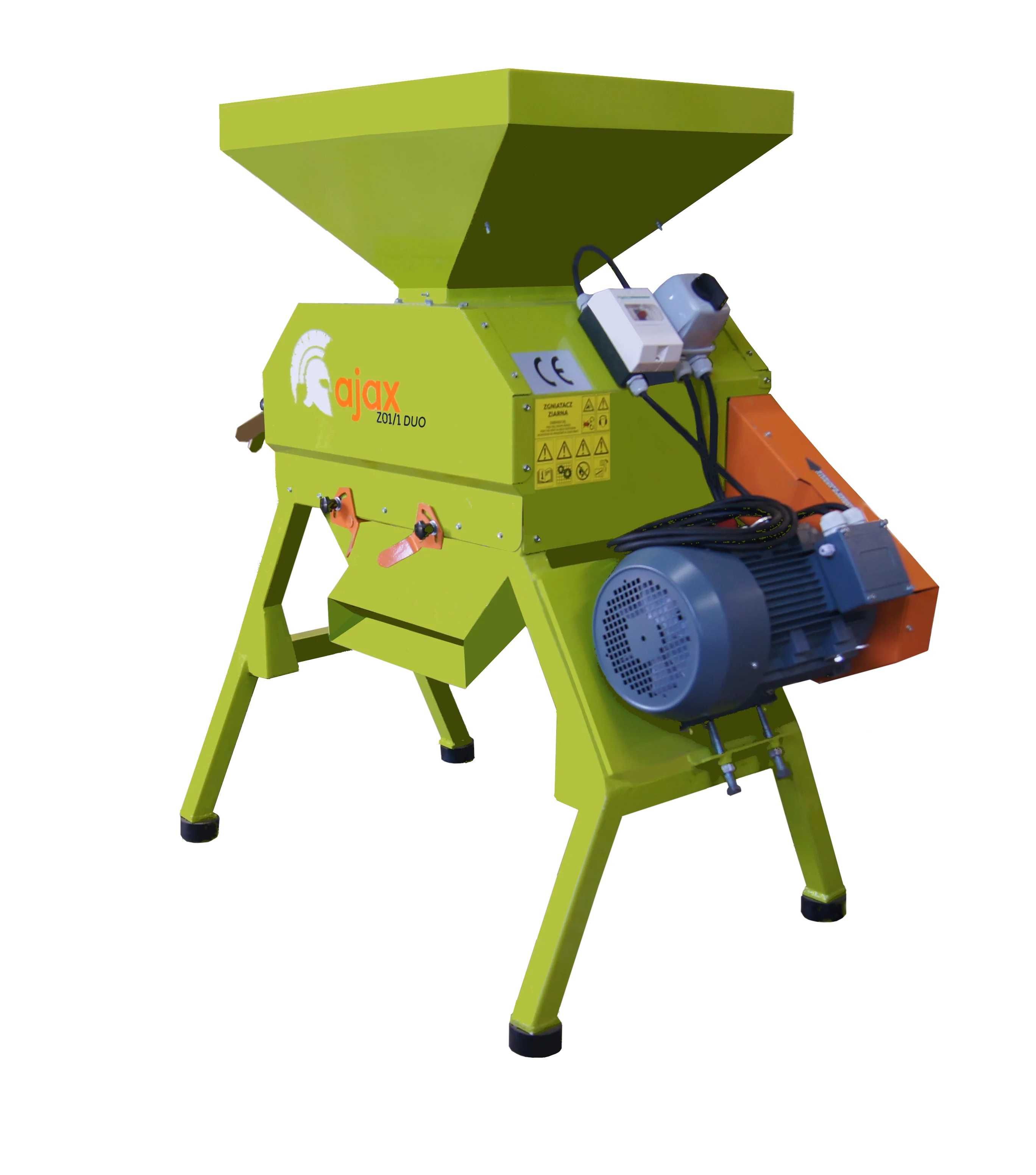 Zgniatacz ziarna GNIOTOWNIK Ajax Z01/1, silnik 7,5 kW Adraf