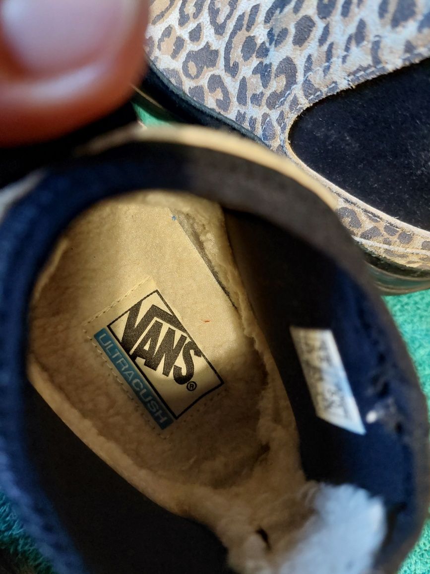 Buty botki Vans colfax VN0A5HFA8SC1 cheetah panterka cętki ocieplane