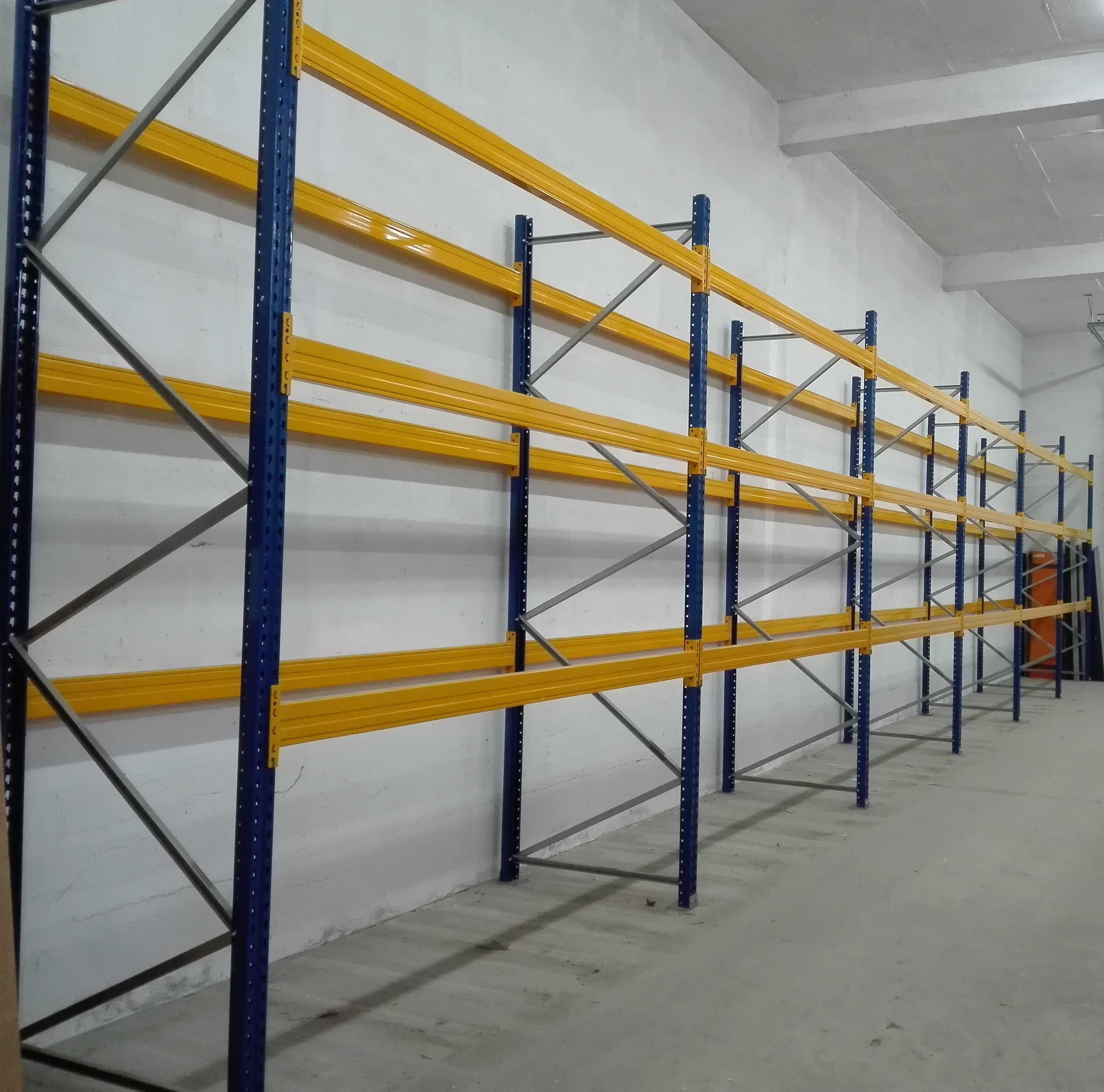Nowe regały wysokiego składowania Jungheinrich - paleta = tona.