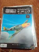 Model kartonowy Messerschmitt Bf-109 E1/B 1:33 Modelarstwo Kartonowe 3