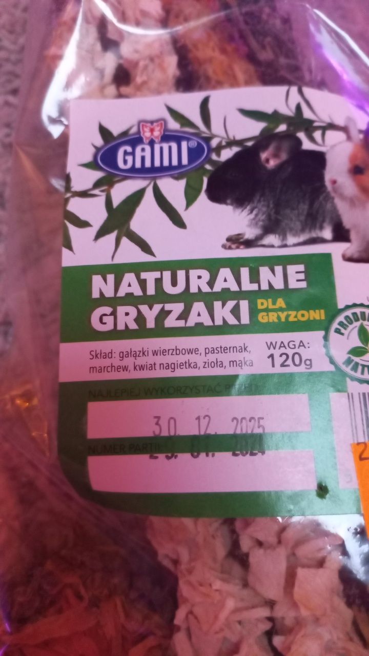 Sprzedam gryzaki dla gryzoni