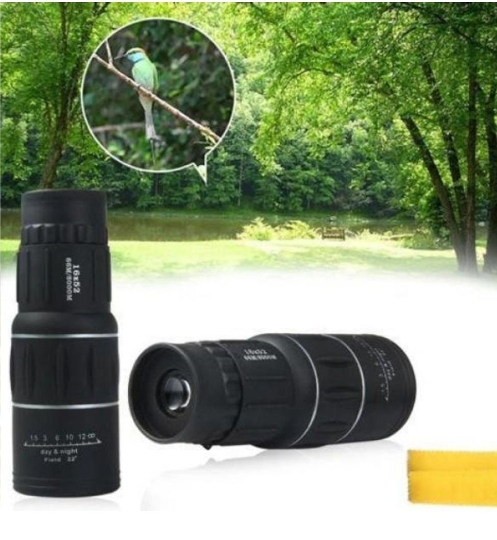 Монокуляр Bushnell 16x52 PowerView монокль, Бушнел, підзорна труба з ч
