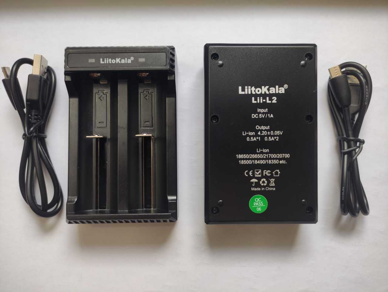 Liitokala Lii-L2 - ładowarka aku. Lithium Ion 3,7V