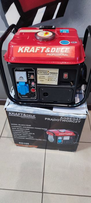Генератор Бензиновий Kraft-Dele (KD109) 1,2 кВт