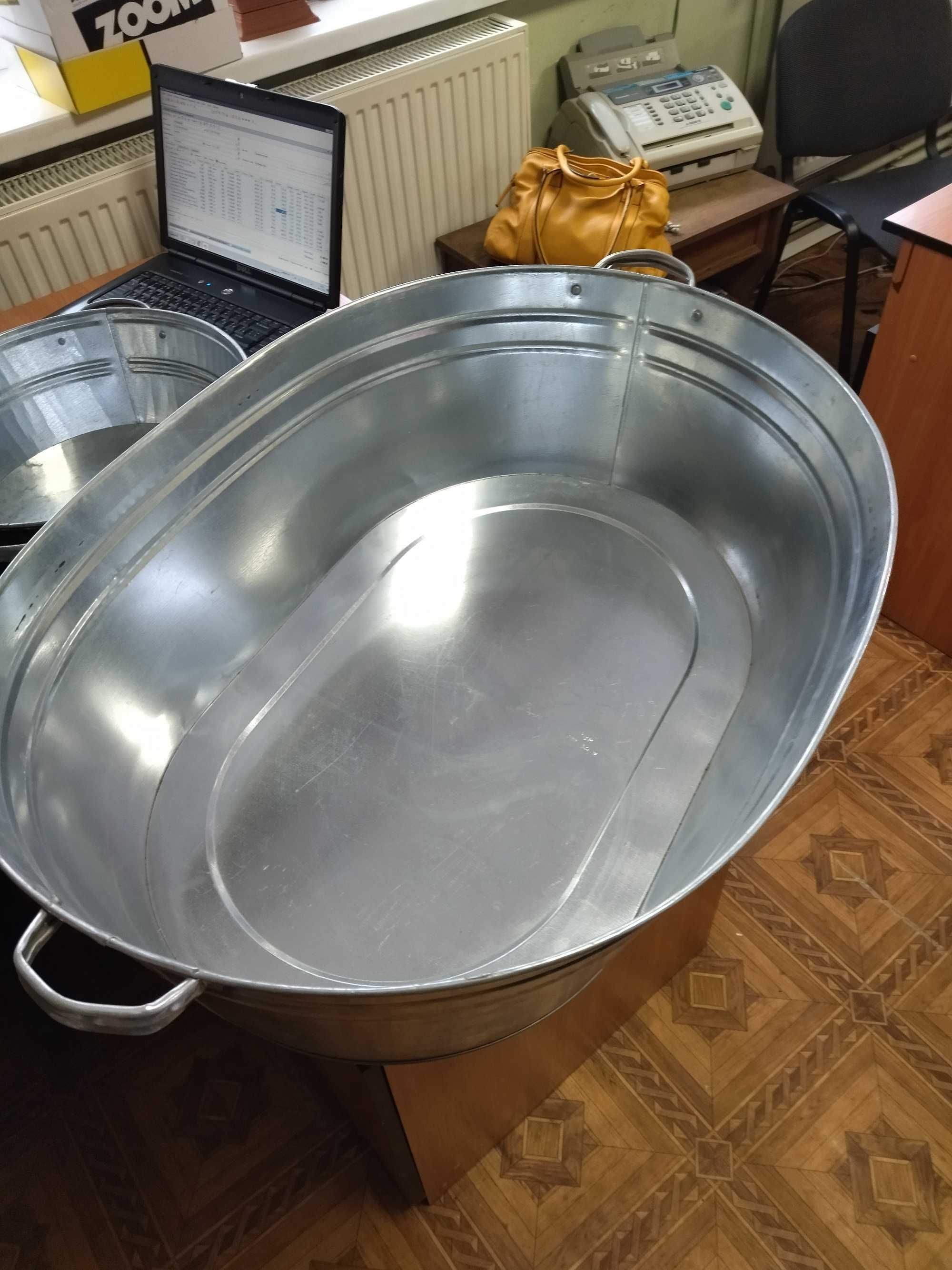 Ванна оцинкована 100л і 120л НОВІ. Відро, бак.