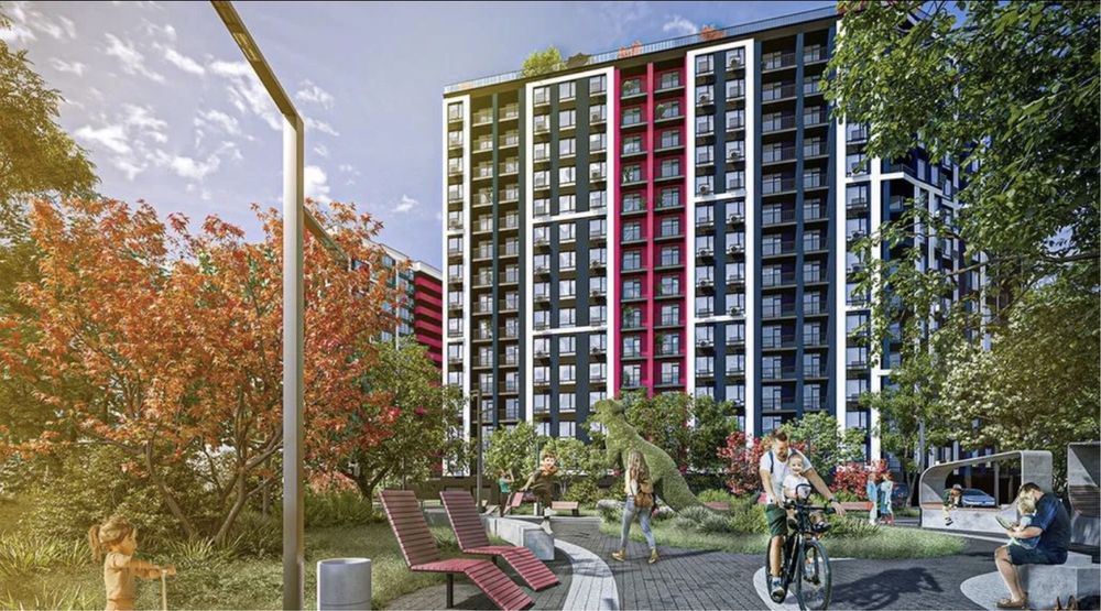 1-но кімнатна квартира 5 хв до центру, ЖК бізнес класу Skygarden.