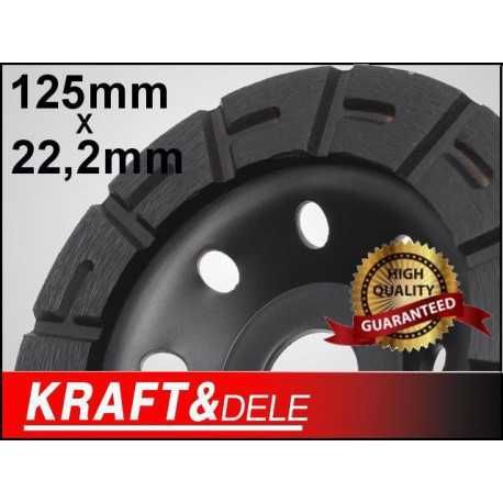 Tarcza szlifierska do betonu   125x22,2 segment U KD1958