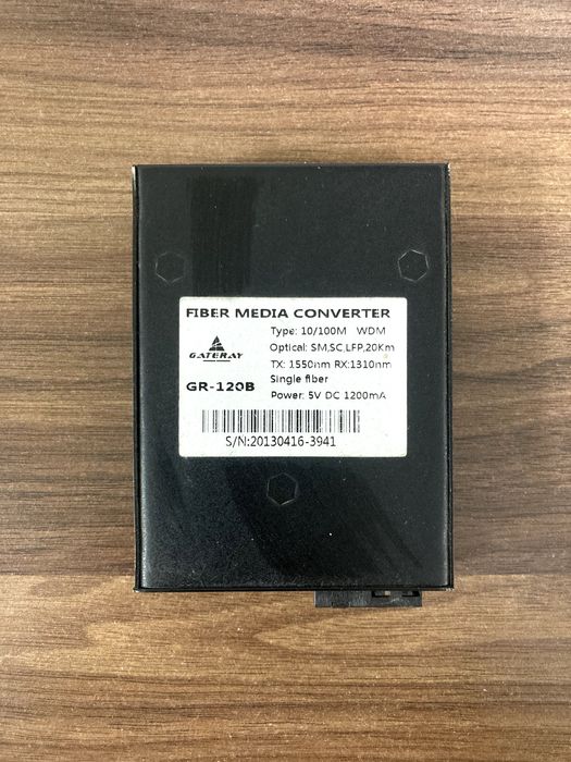 Медіаконвертер Gateray GR-120B