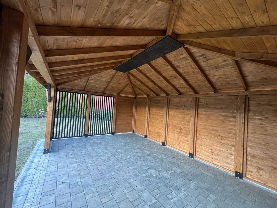 Altana altanka ogrodowa drewniana ,,Barcelona" 6x4m Hit !!!