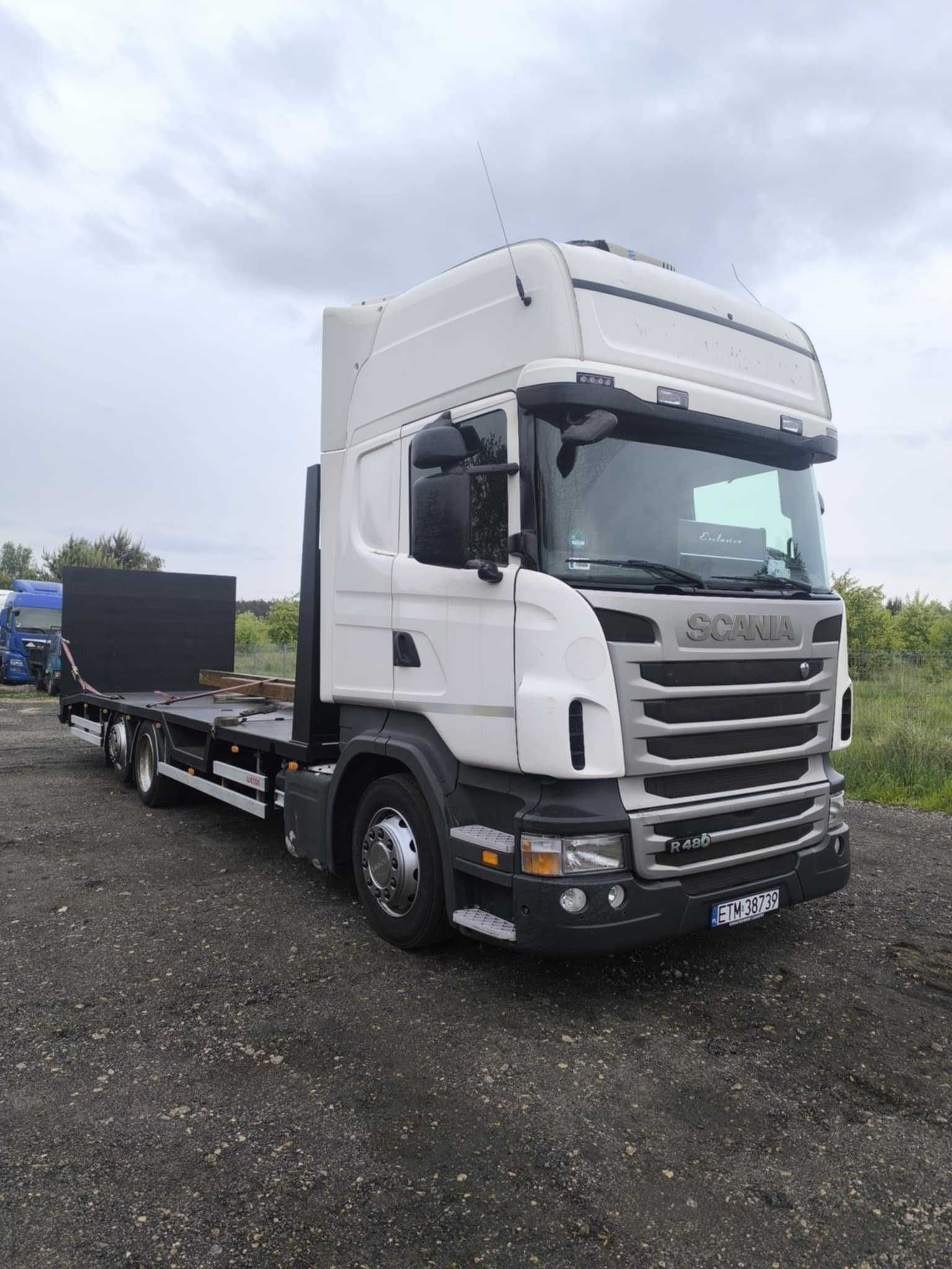 Scania R 480 / Pomoc Drogowa / Euro 6 / Specjalny / Laweta