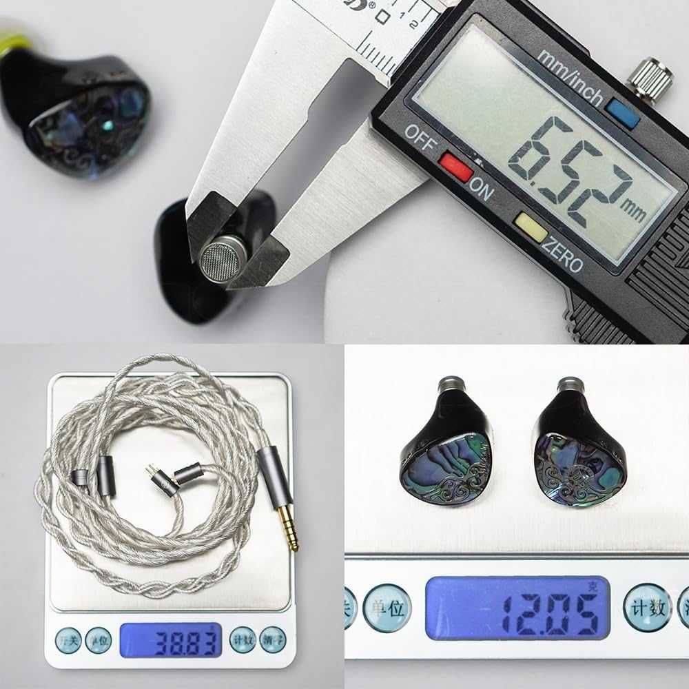 ⇒ Juzear Butterfly 61T - гибридные наушники, с архитектурой 1DD+6BA