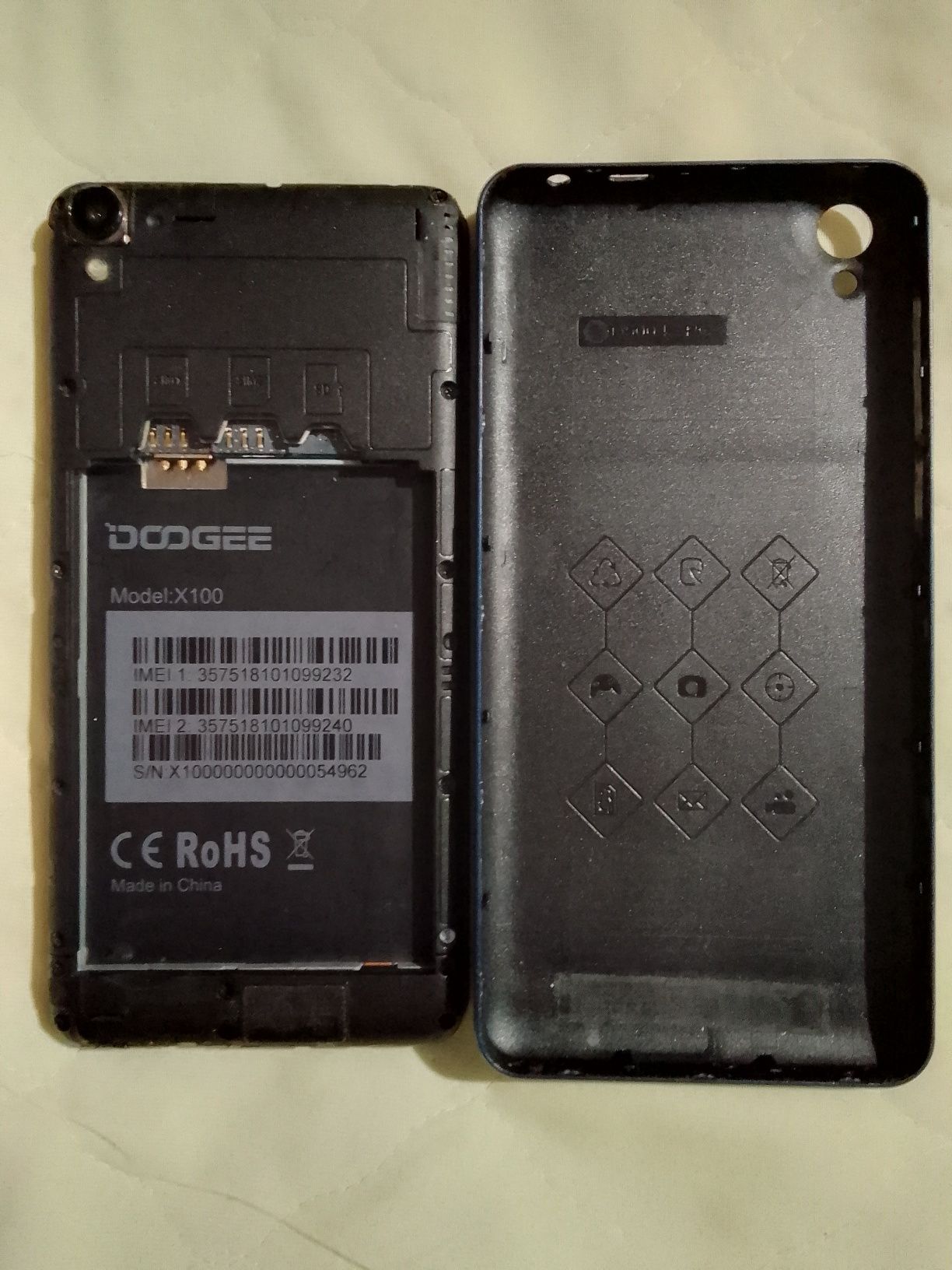 Телефон Doogee X-100 за 330грн.