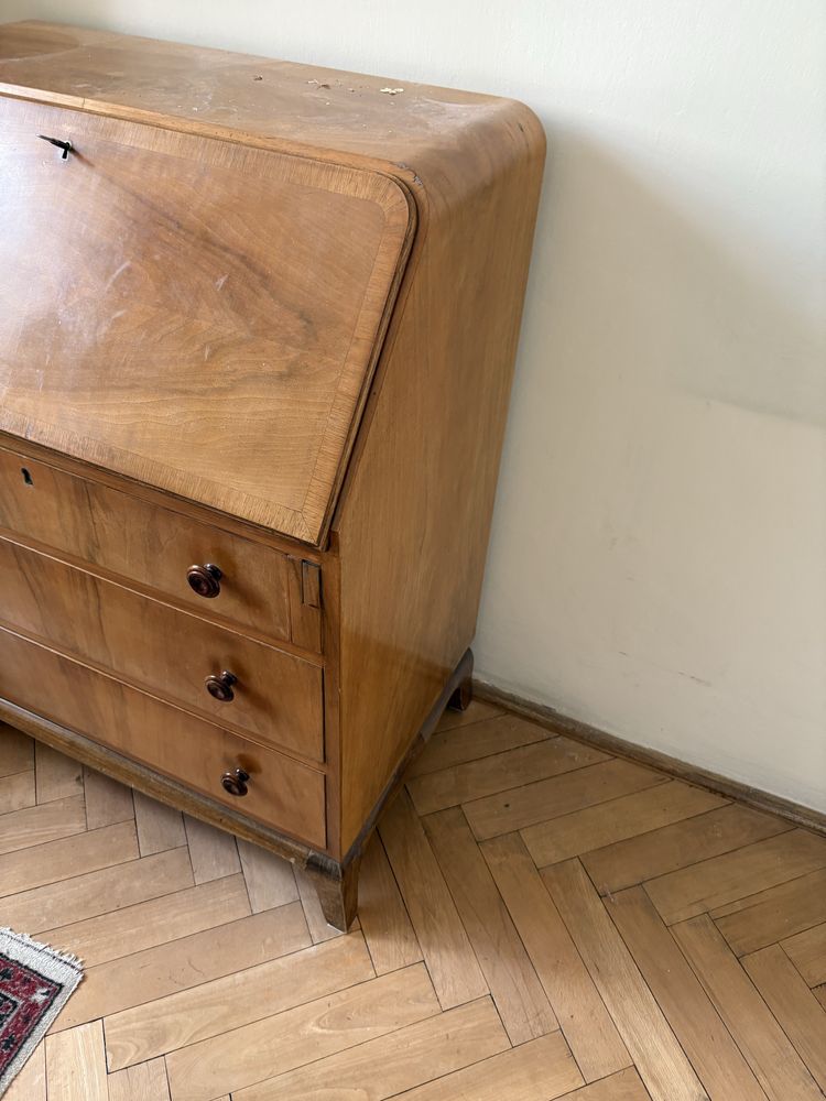 biurko polskie art deco Bydgoska Fabryka Mebli