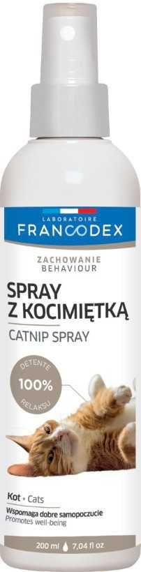 spray z kocimiętką francodex 200ml GRUBY KOCUR zoologiczny rzeszów
